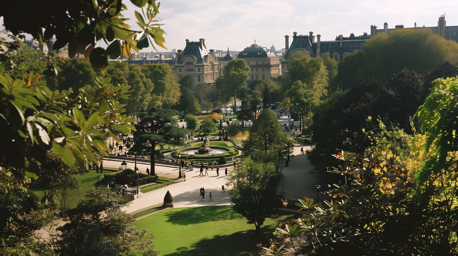 Parisian Parks and Gardens